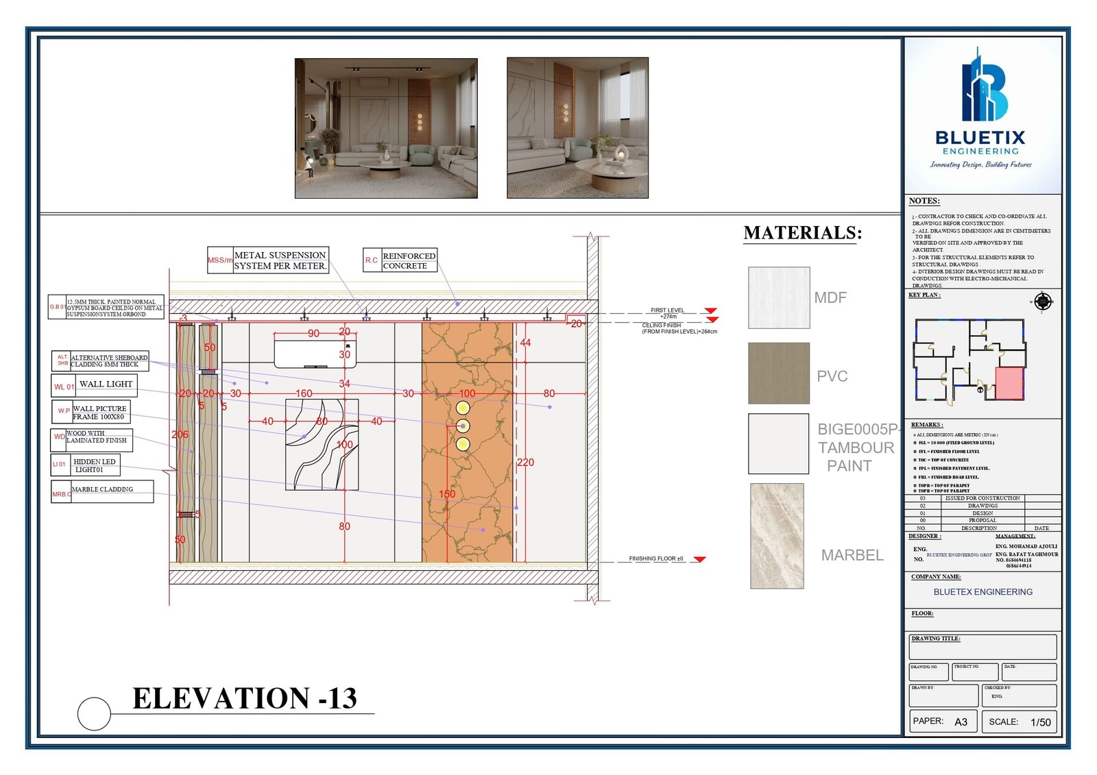 Execution Drawings – BLUETIX ENGINEERING